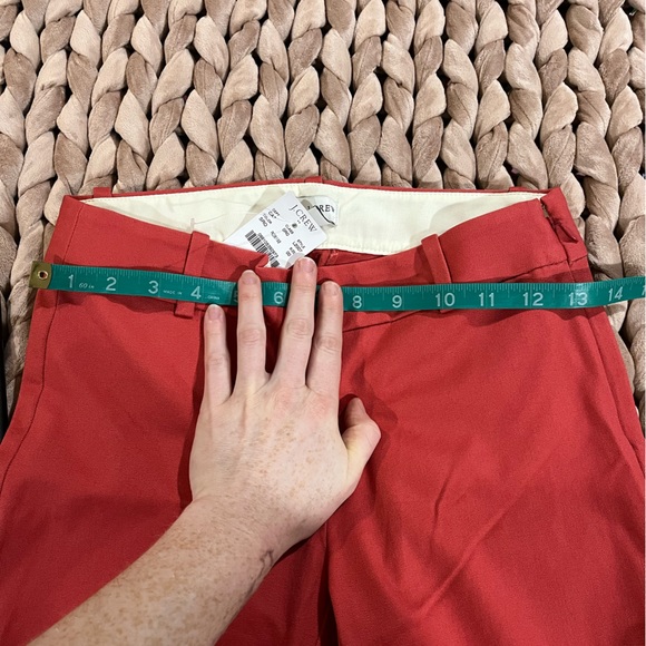NWT j crew Winnie pant. Peach color - Picture 2 of 5